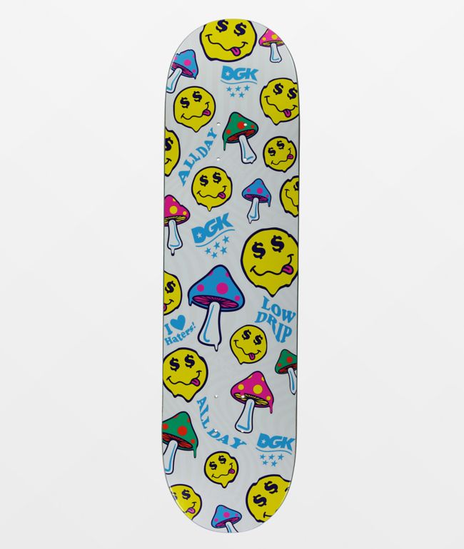 DGK Happy Drip UV 8.25" Skateboard Deck